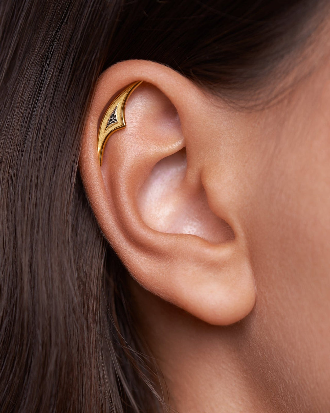 Goth Arch Hidden Helix Earring - Revelmy