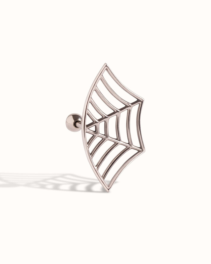 Spider Web Helix Earring - Revelmy