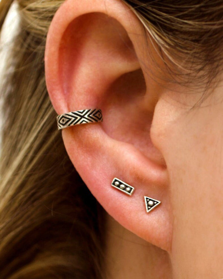 Geometric Stud Earrings - Revelmy