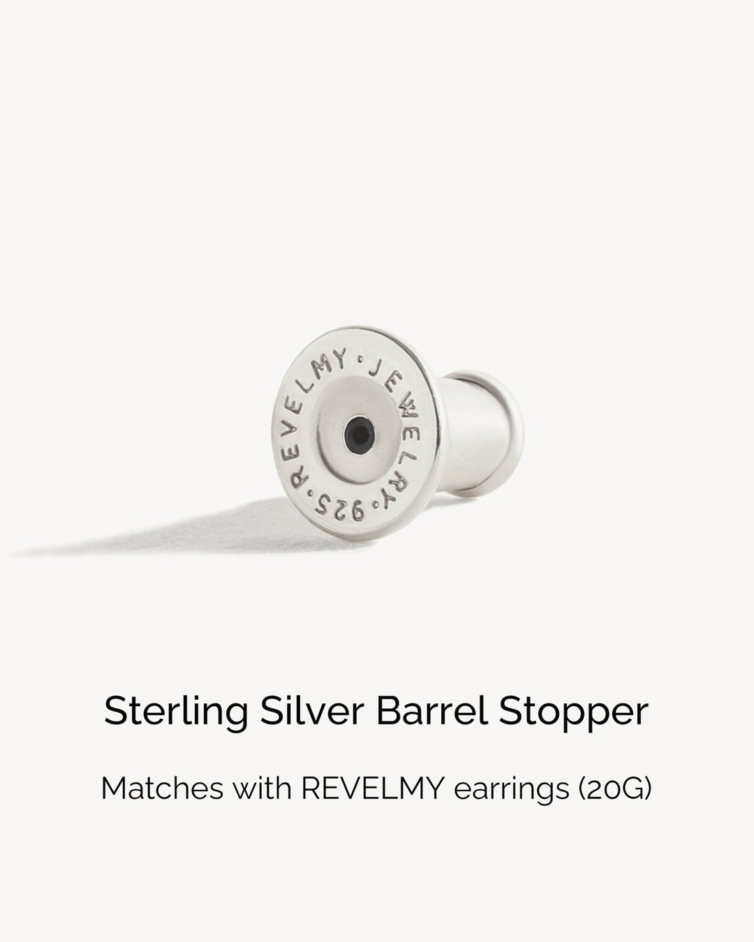 Silver Barrel Stopper - Revelmy